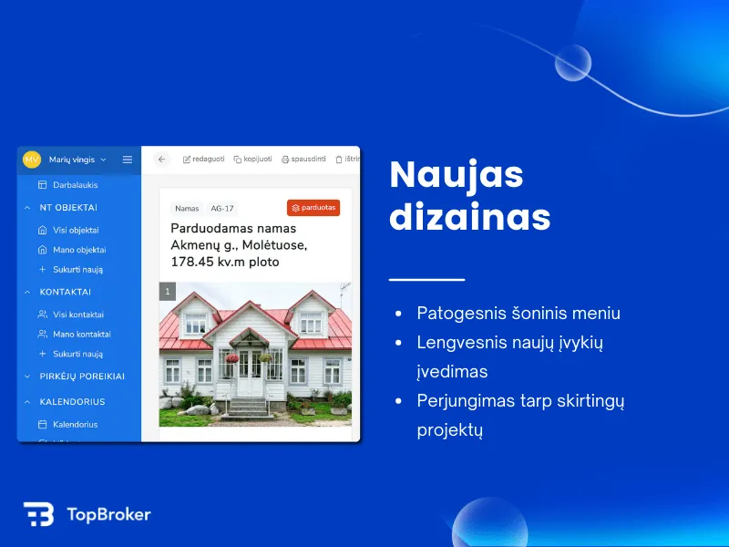 Nauja TopBroker CRM versija, 2021